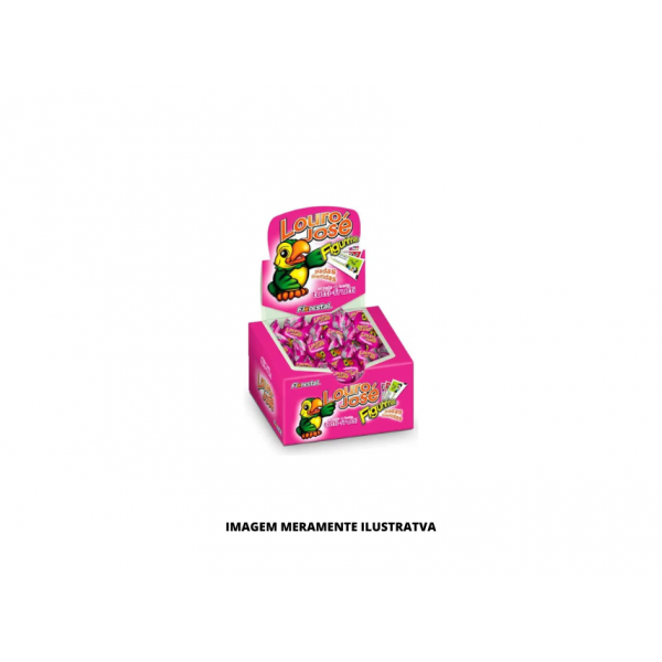 CHICLETE - FLORESTAL - 140g LOURO JOSE TUTTI FRUTTI
